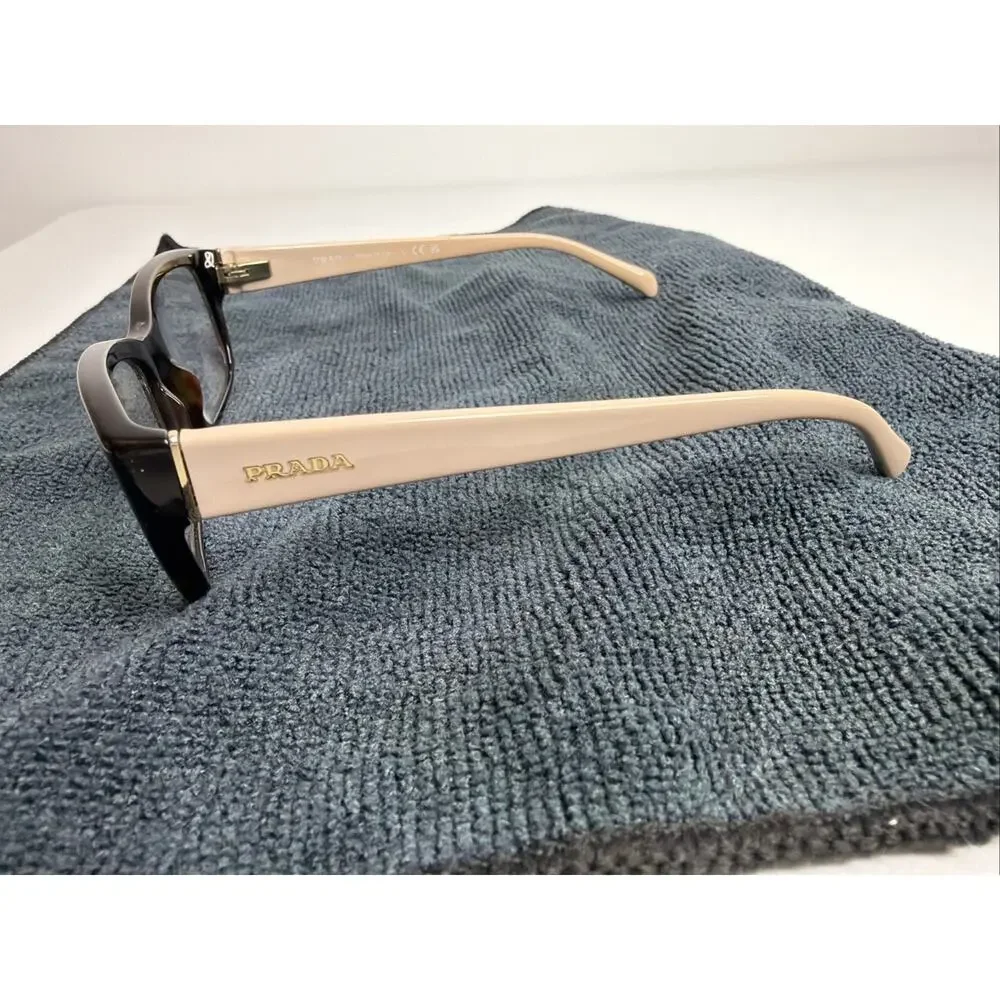 Prada VPR 180 14G-101 Havana Pink Tortoise Women's Eyeglasses Frames 52-18-35